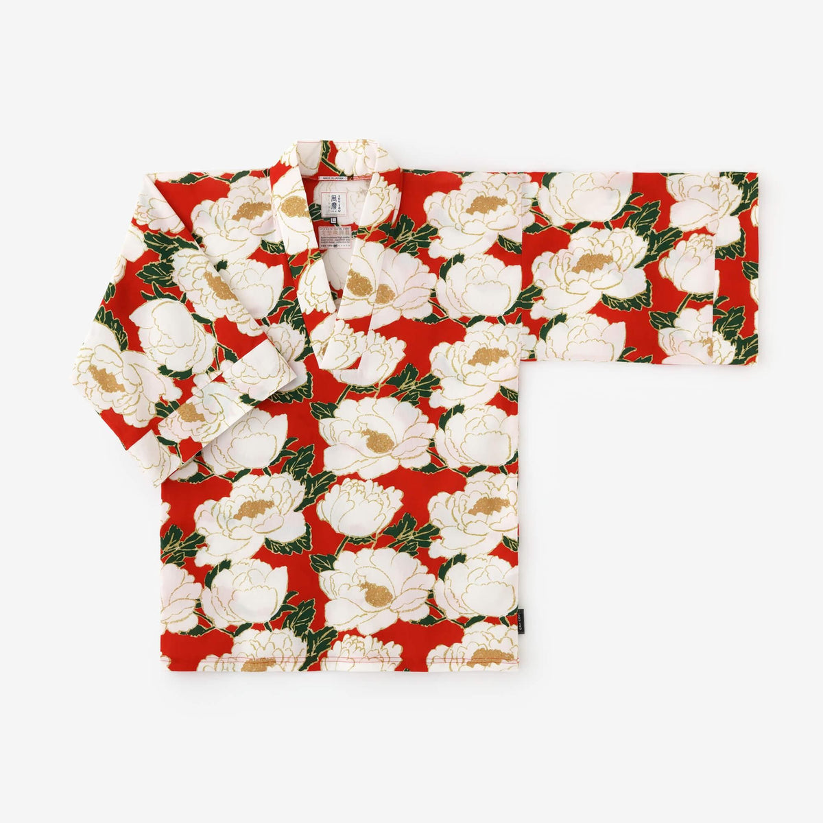 Sousou 高島縮 風靡上 牡丹華M 高島縮 40/40 風靡（ふうび） 上／牡丹華（ぼたんはなさく）