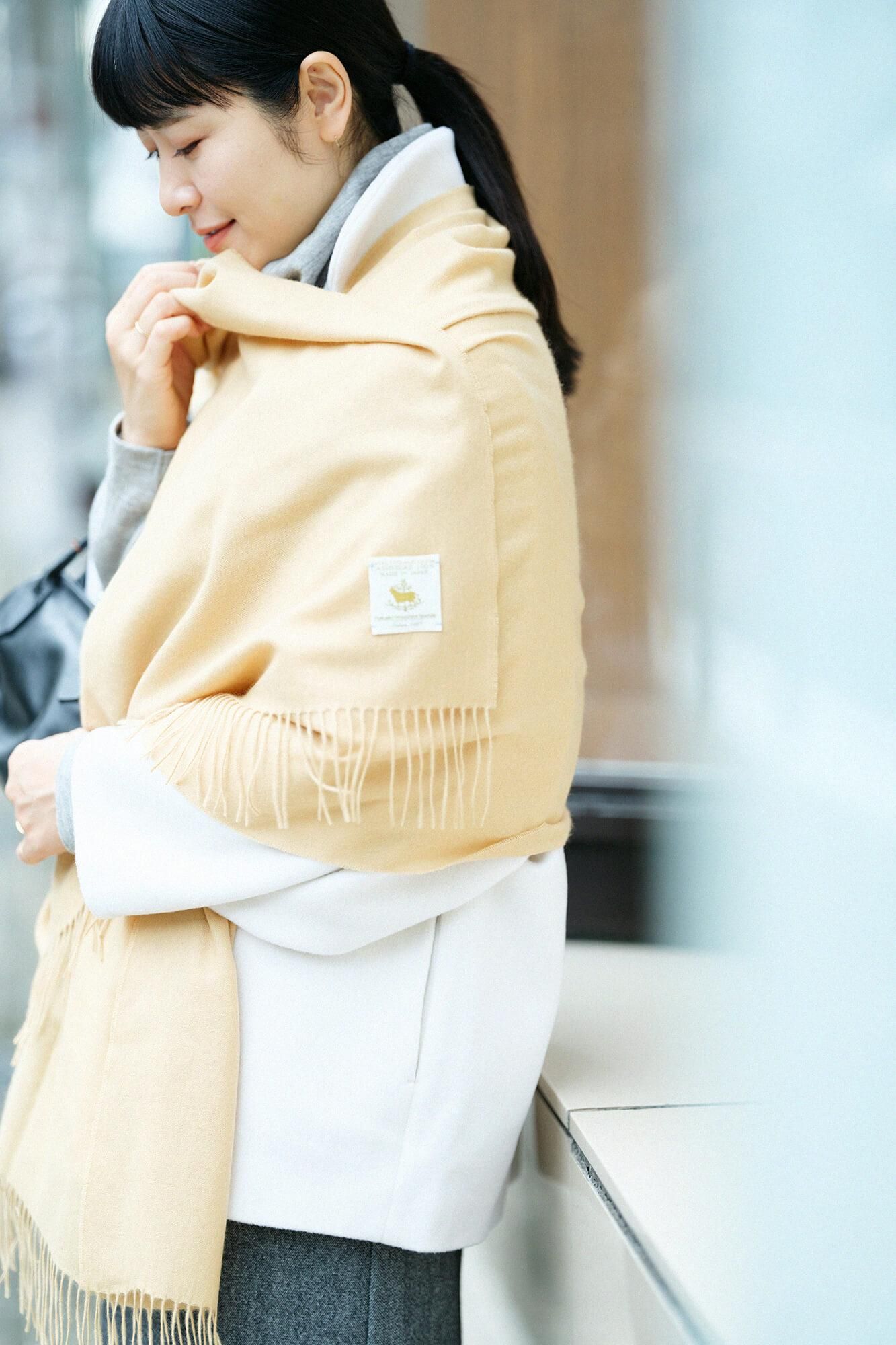 Baby Cash (R) Gauze Stole / Beige