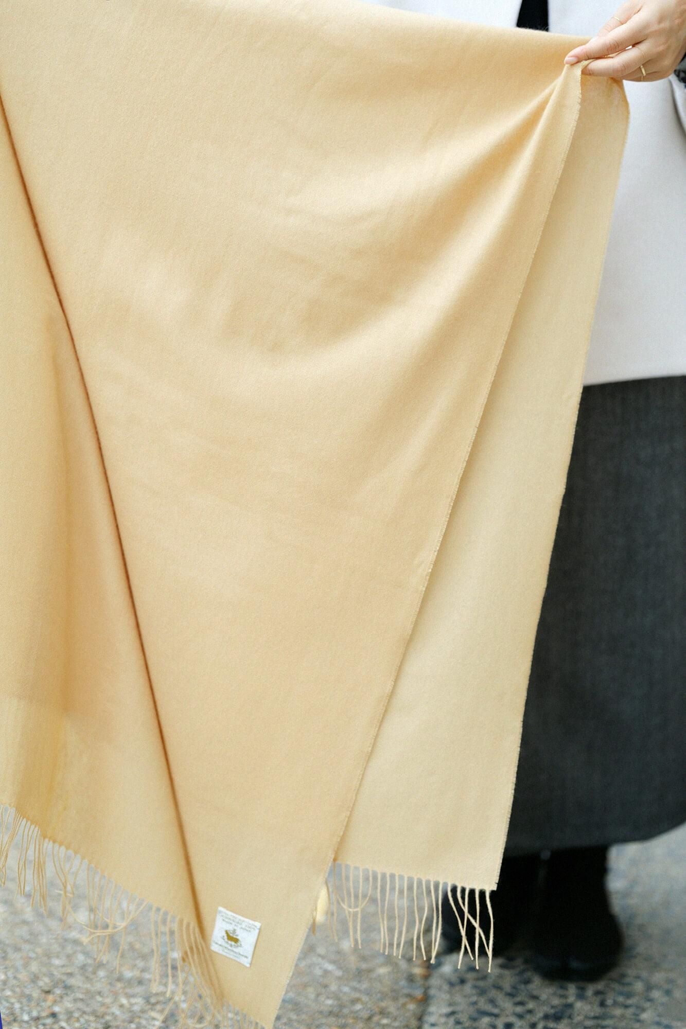 Baby Cash (R) Gauze Stole / Beige