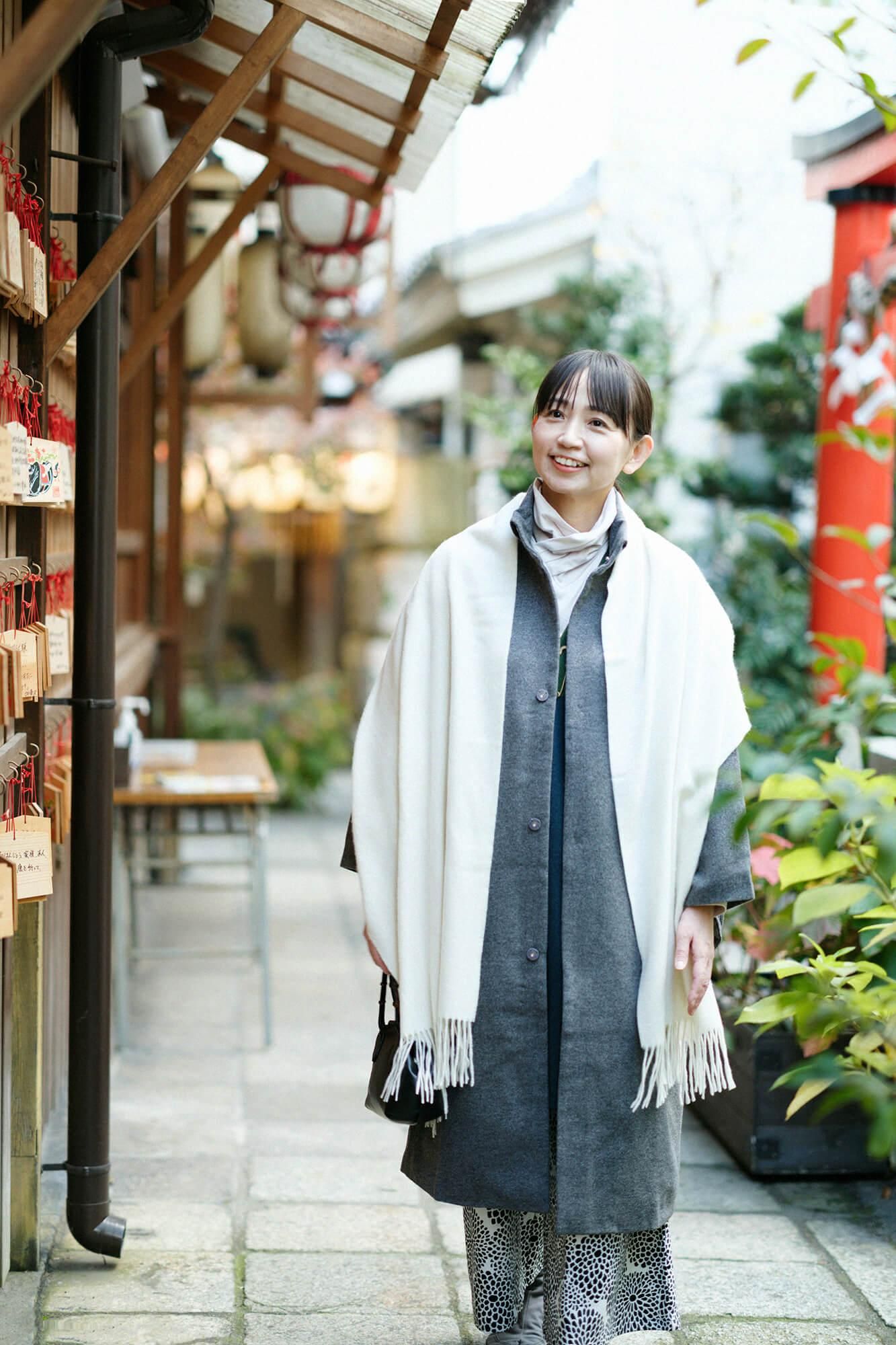 Baby Cash(R) Long Muffler / Ecru