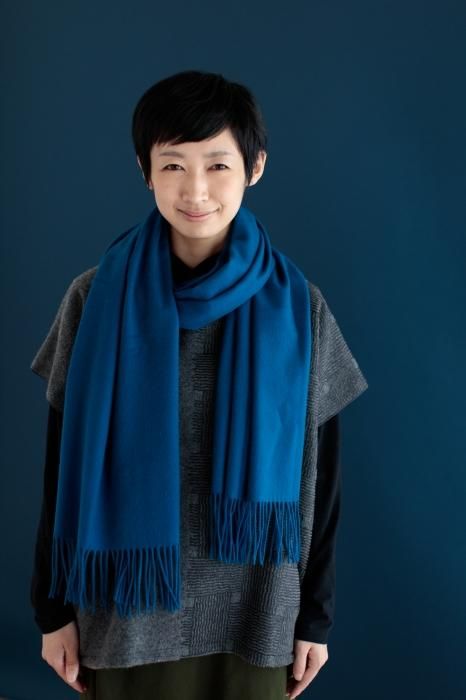 Babycash(R) Long Long Muffler / Deep Indigo