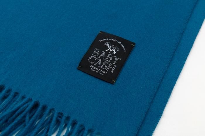 Babycash(R) Long Long Muffler / Deep Indigo