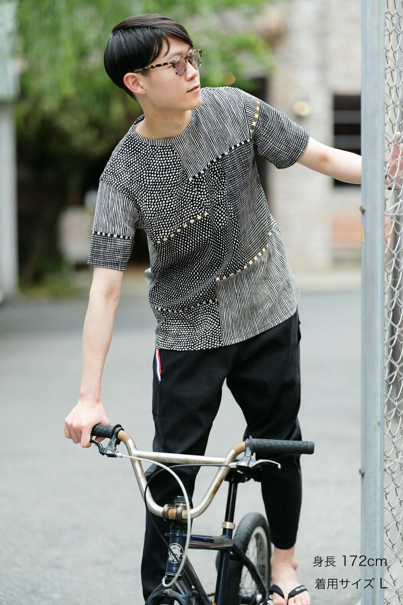 高岛时事 40/40 短袖T恤/Magasane Sumikuro 和苔藓