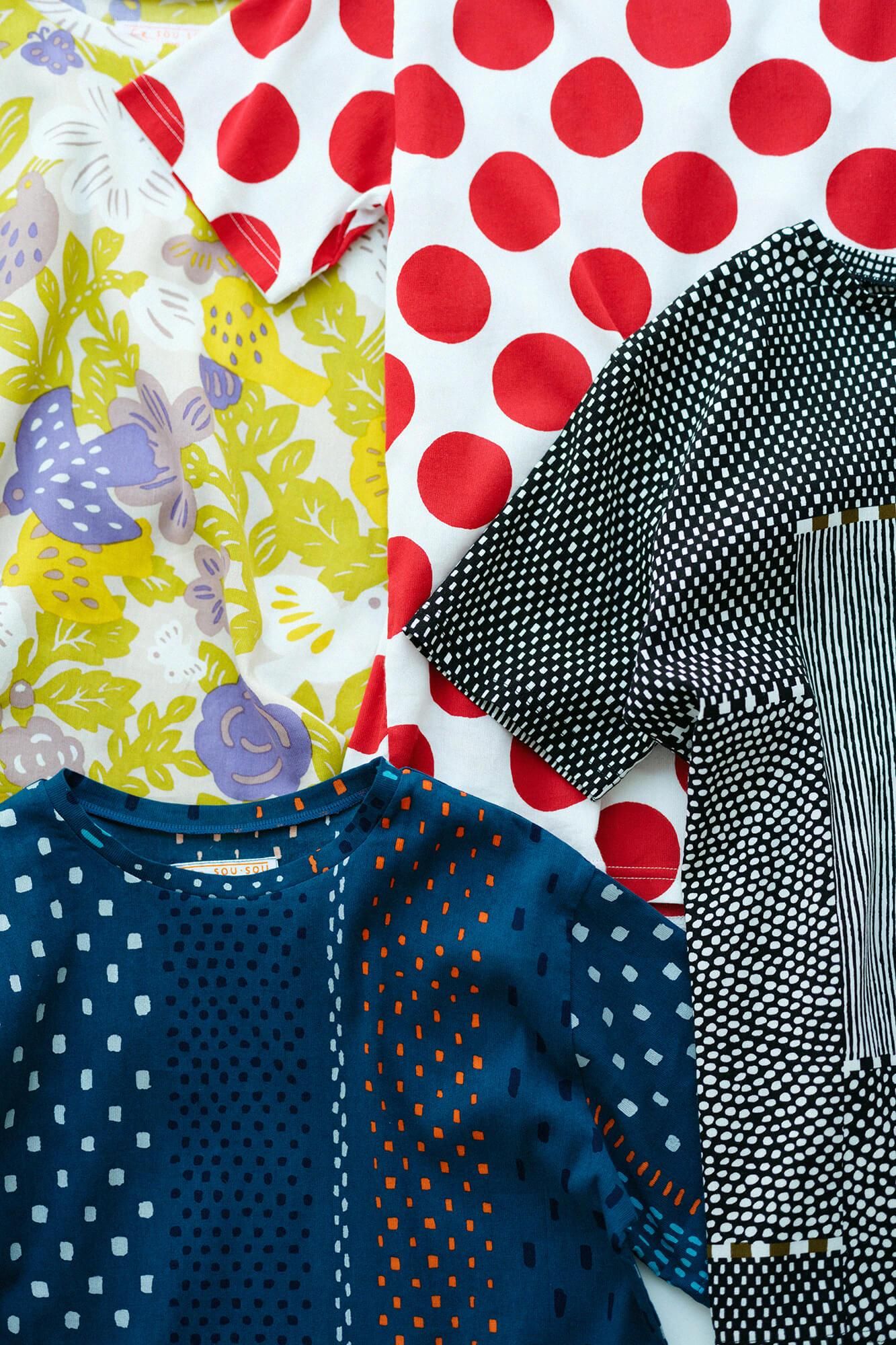 高岛时事 40/40 短袖T恤/Magasane Sumikuro 和苔藓