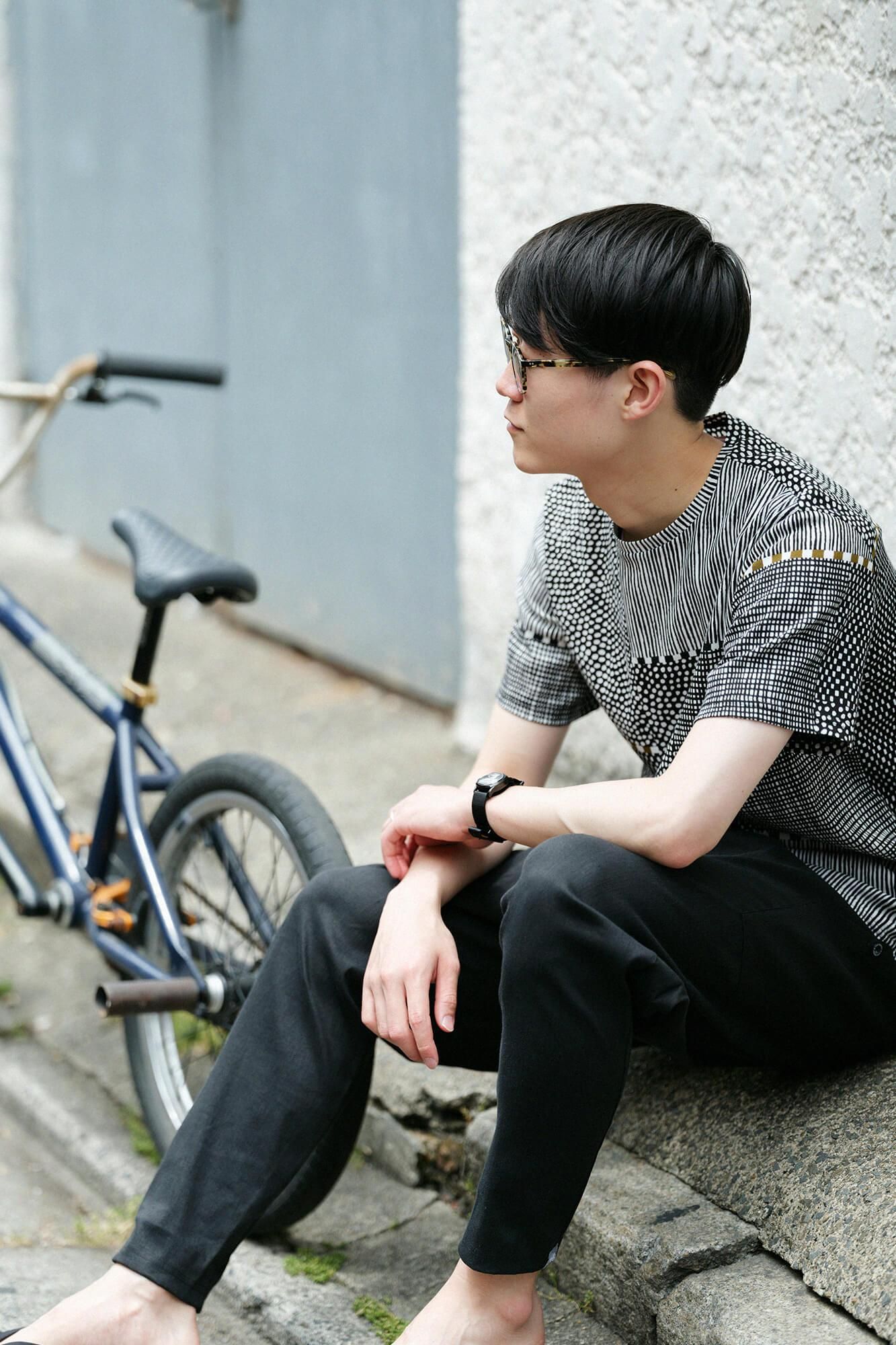 高岛时事 40/40 短袖T恤/Magasane Sumikuro 和苔藓