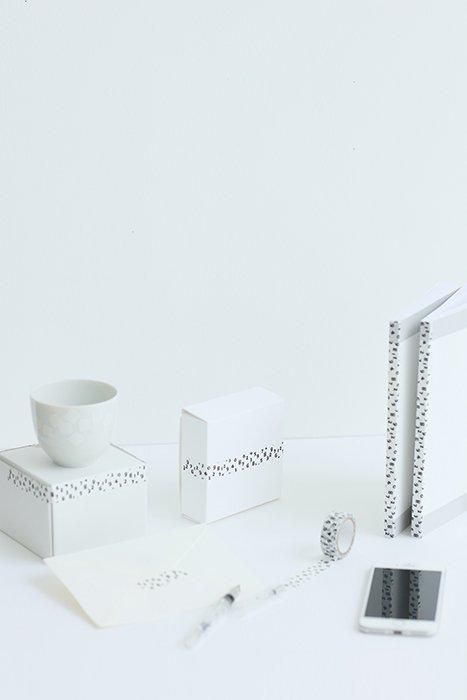 SOU・SOU× MT 텍스타일·주인SO-SU-U콘 흰색[1.5cm 너비]