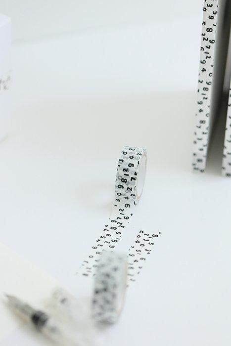 SOU・SOU× MT 텍스타일·주인SO-SU-U콘 흰색[1.5cm 너비]