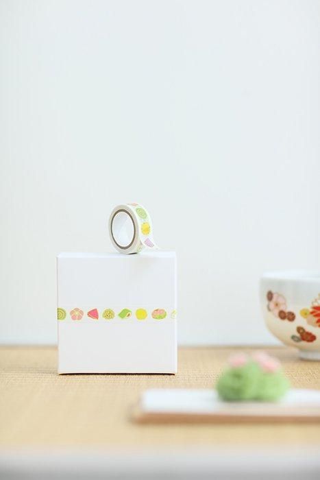 SOU・SOU×MT纺织按摩 /日本糖果[1.5厘米宽]