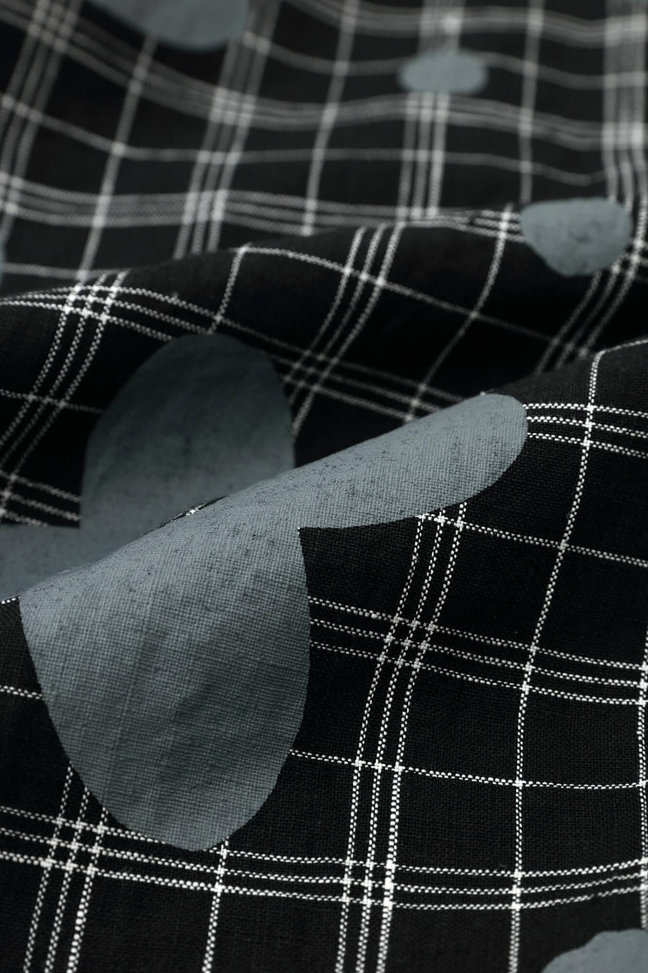 【online한정】마 직사각형 원피스(Chohokei)/산꽃바람와 여백