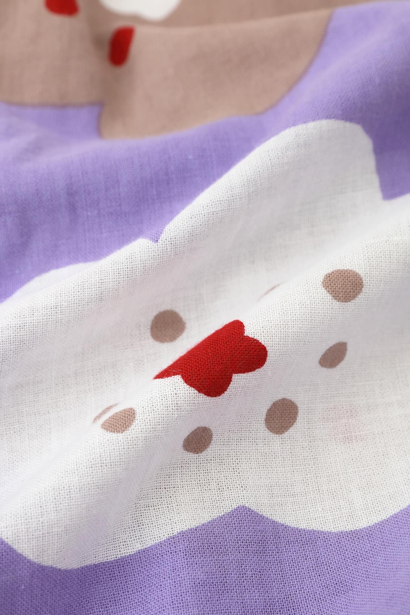 ●伊勢木棉 浴衣形洋裝／微笑