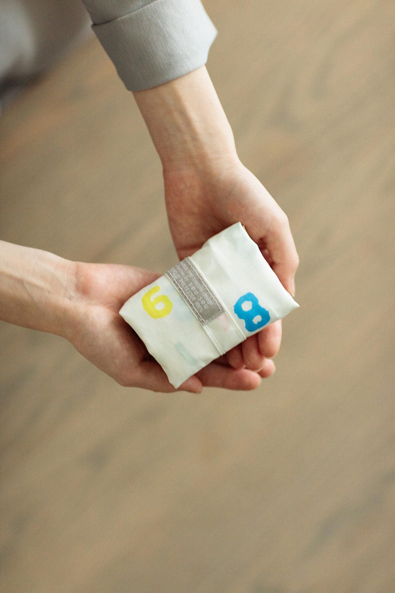 SOU・SOU×丸眞 迷你環保袋／SO-SU-U十數 五色