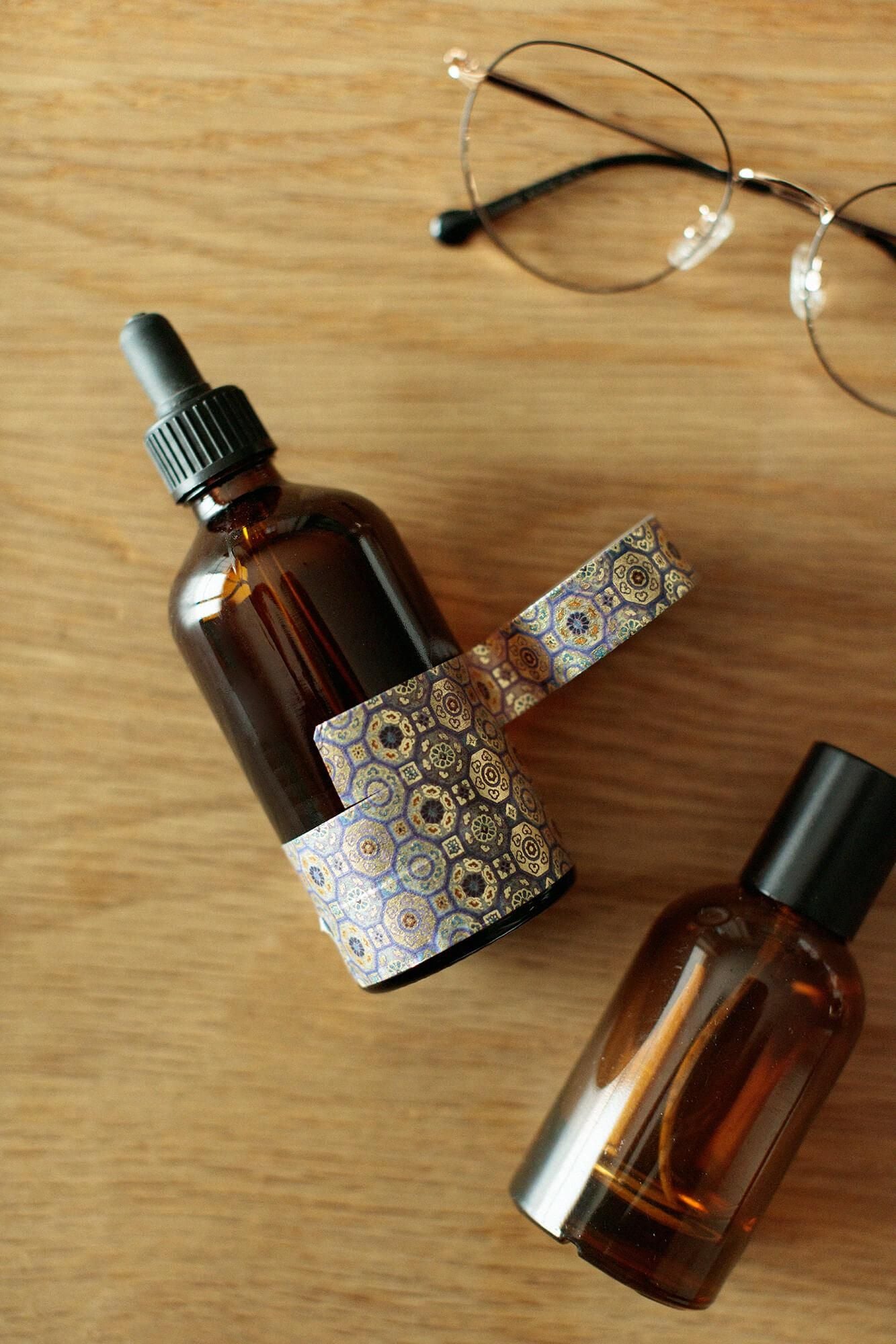 SOU・SOU×MT纺织品按摩箔纸/巨大（1.5厘米宽）