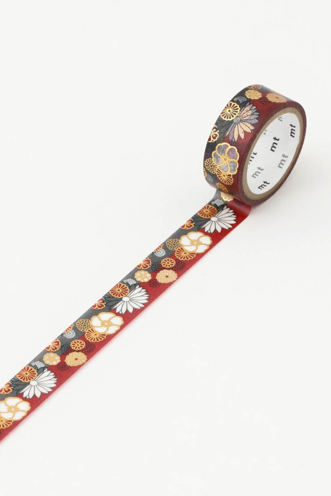 SOU・SOU×mt Textile Maste Folienprägung/Kinrandonsu [1,5 cm Breite]