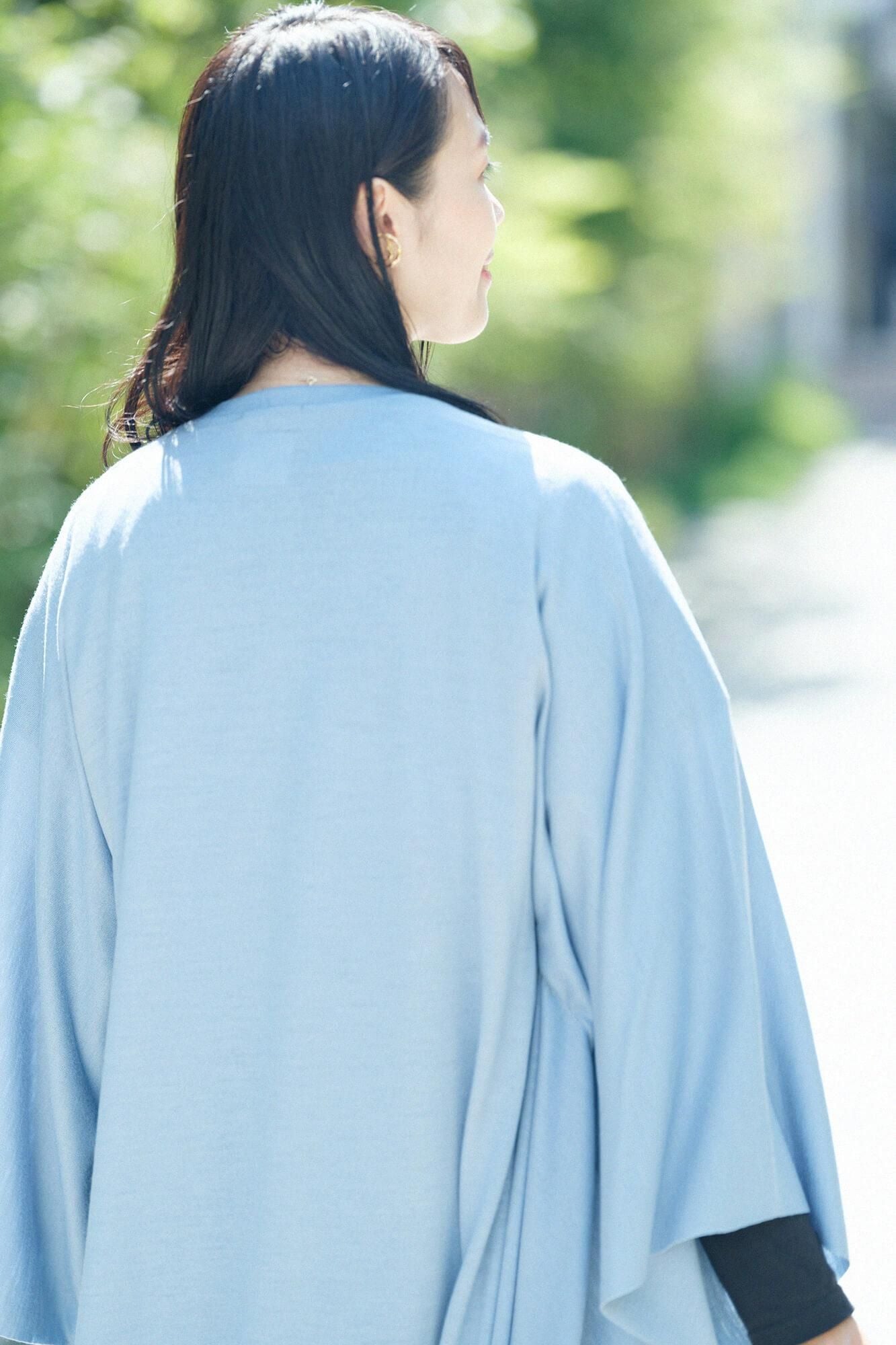 可水洗羊毛汗布 Musasabi/Minato Nezu