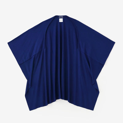 ウォッシャブルウール天竺 むささび／瑠璃紺（るりこん）