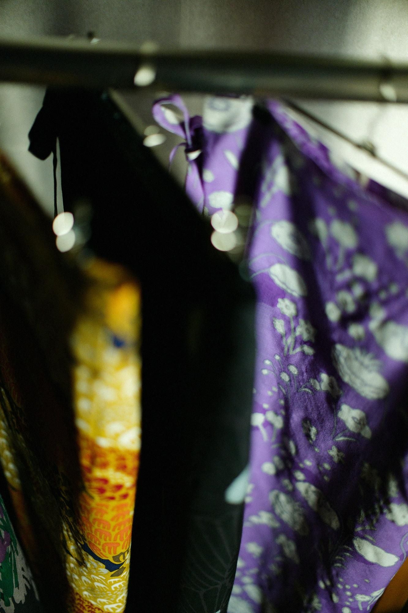 毛斯綸 裹裙／花音