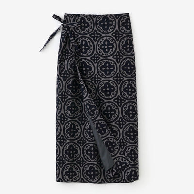 【net限定】モスリン こしき／つなぎ花紋（かもん）