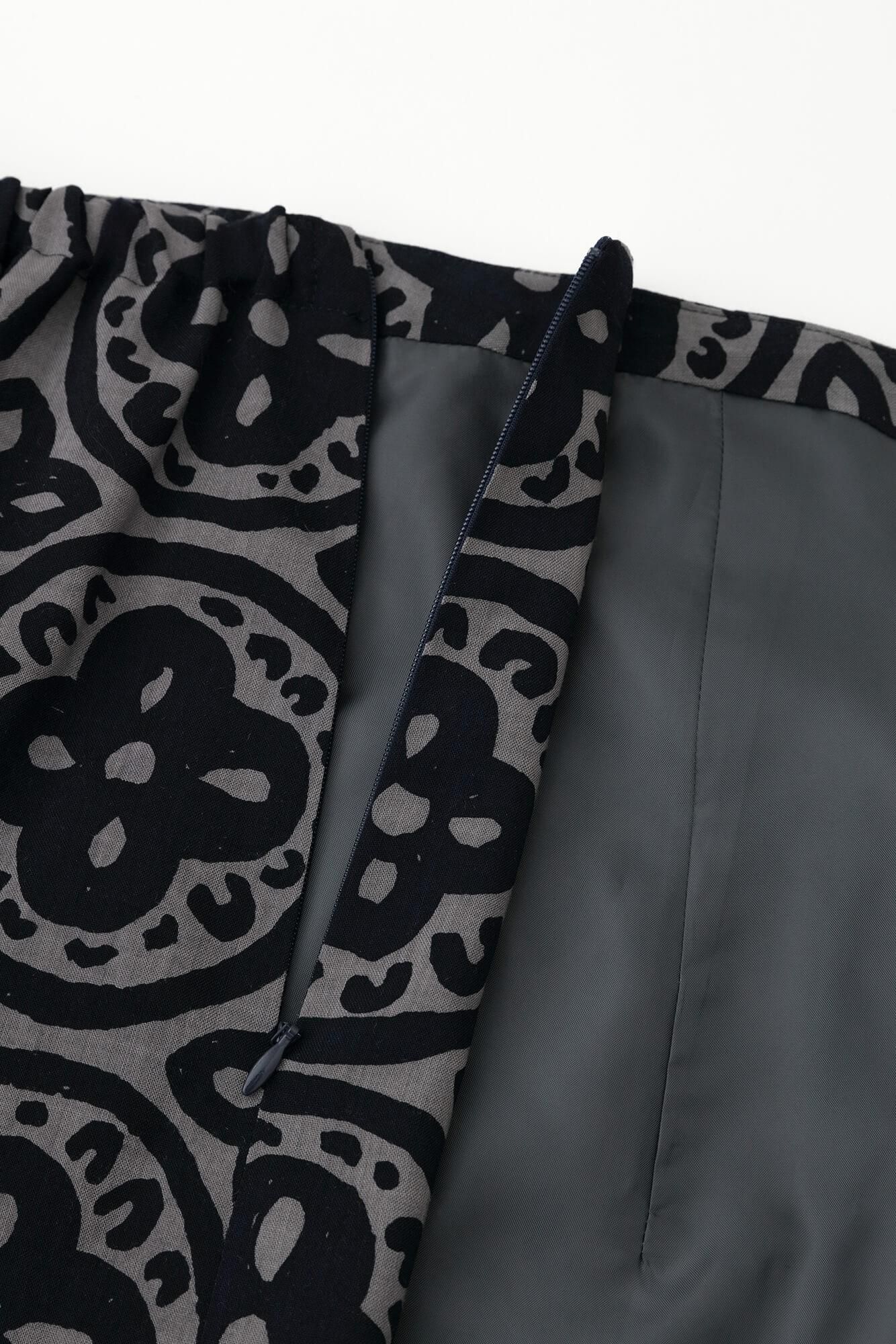 【net限定】モスリン こしき／つなぎ花紋（かもん）