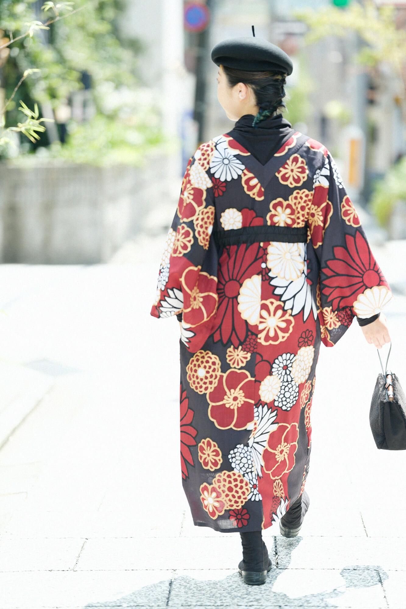 モスリン みたて衣／金襴緞子（きんらんどんす）