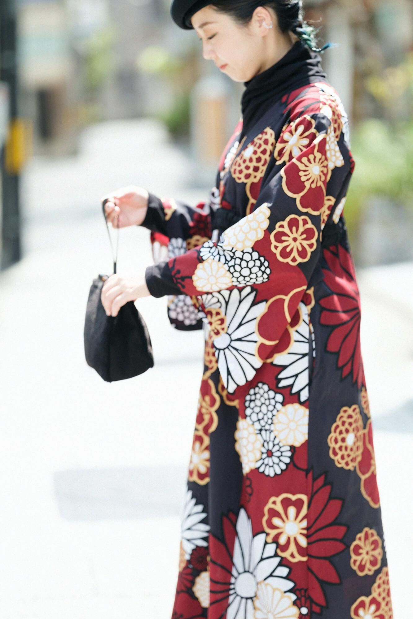 モスリン みたて衣／金襴緞子（きんらんどんす）