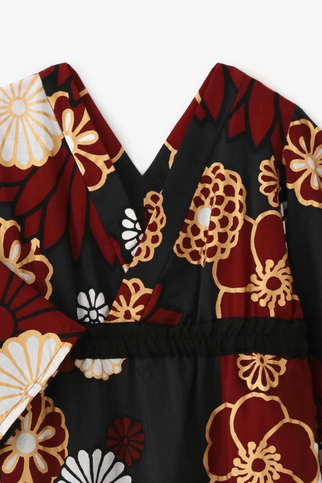 モスリン みたて衣／金襴緞子（きんらんどんす）