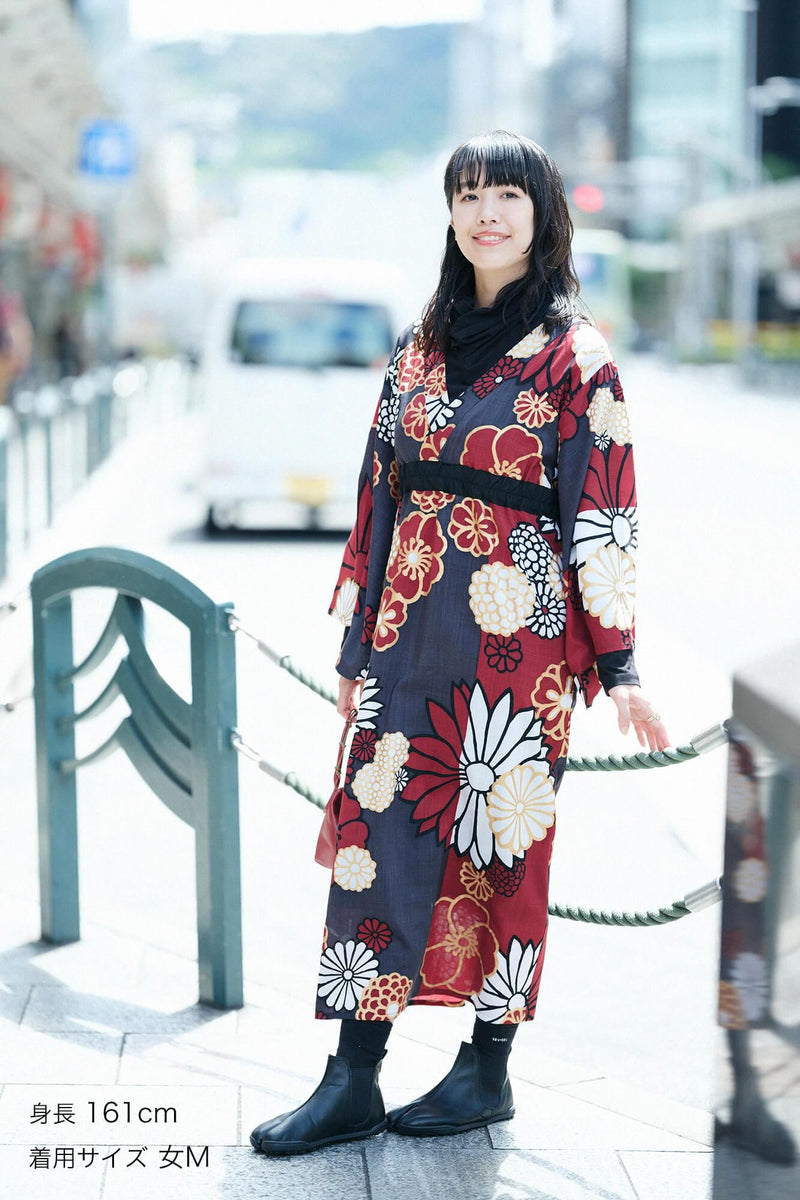和服形洋裝