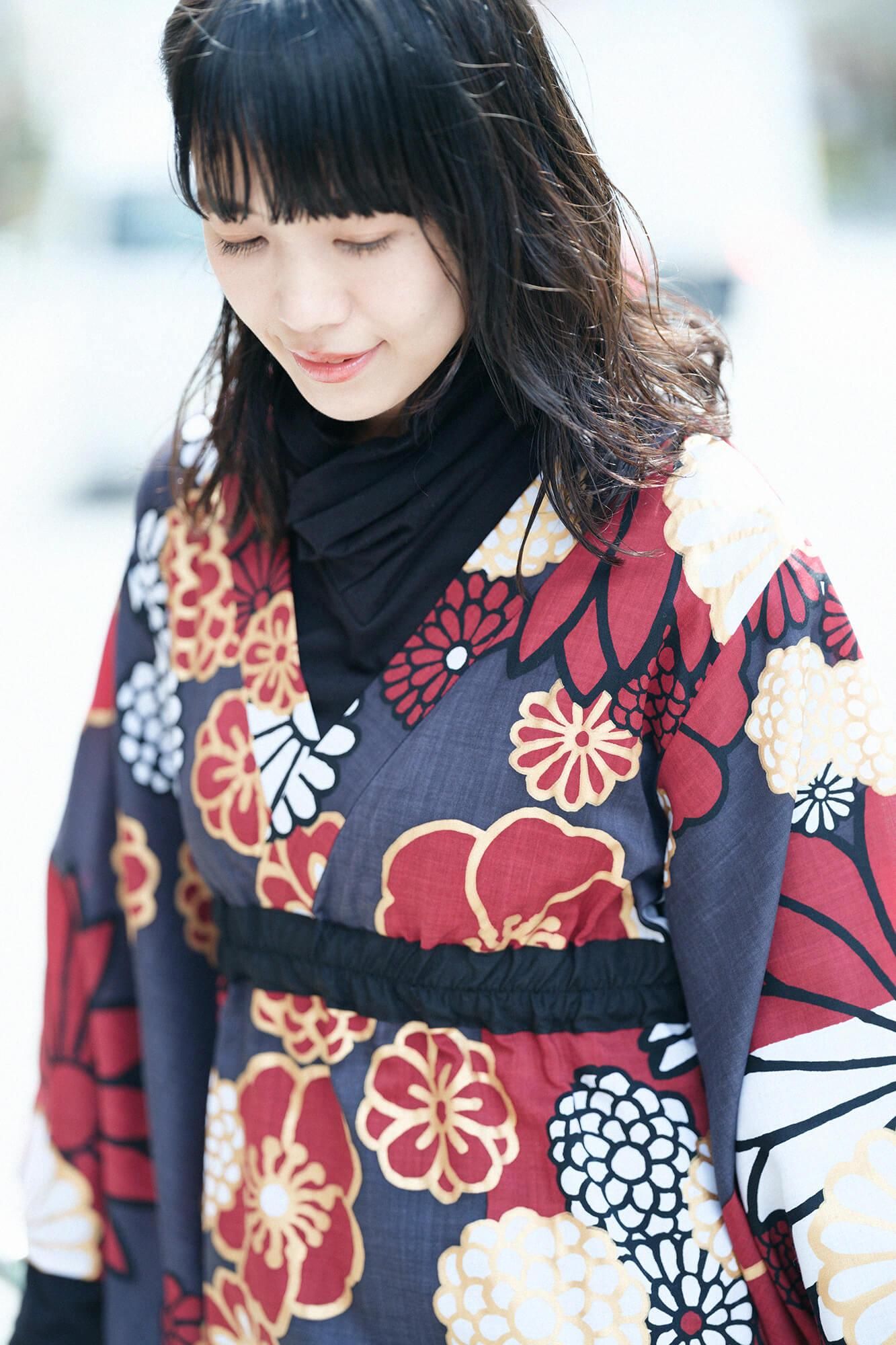 モスリン みたて衣／金襴緞子（きんらんどんす）