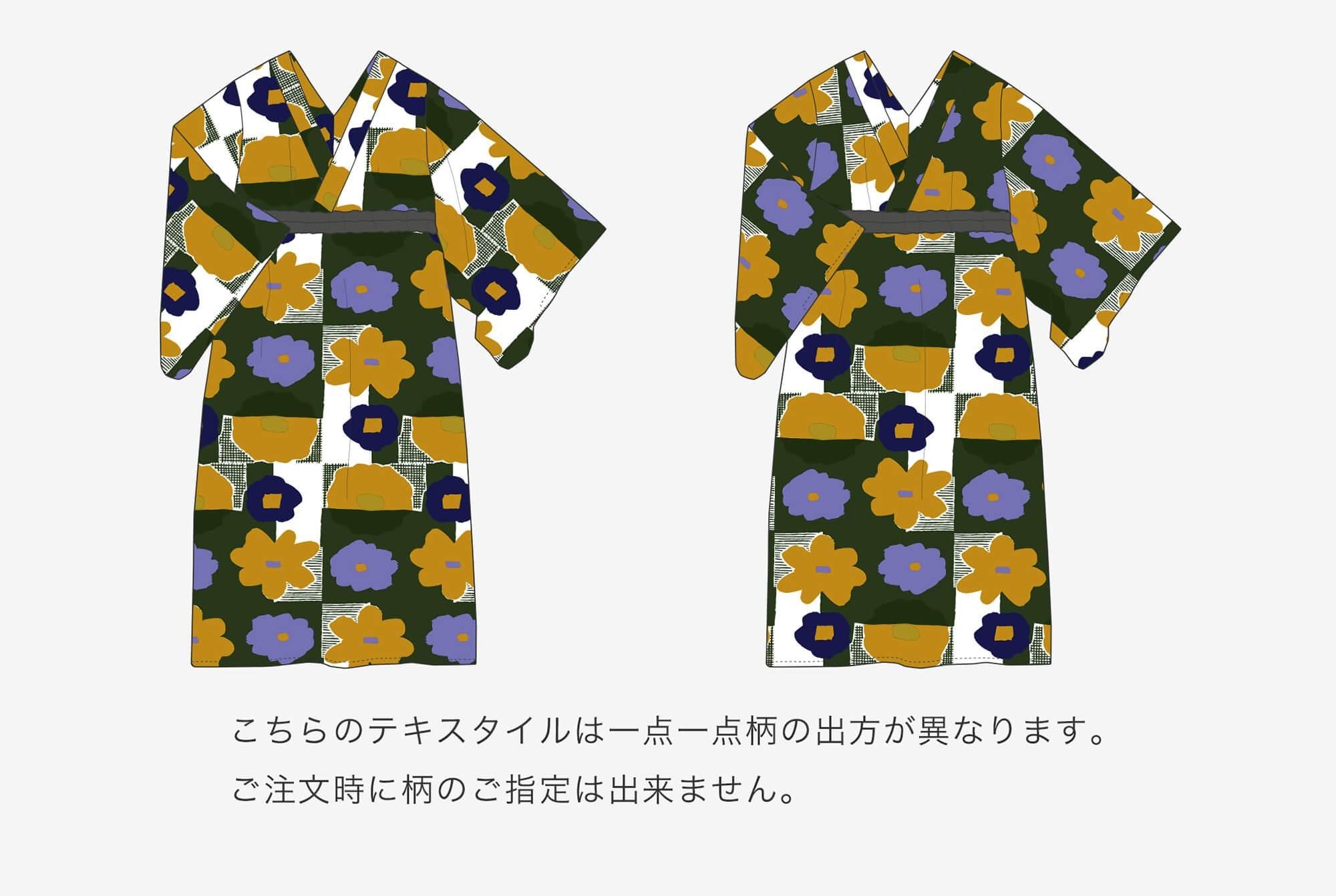 SOU・SOU モスリン 黒と青と金の模様 日本製　即購入OK⭕️ SOU・SOU モスリン 黒と青と金の模様 日本製 即購入OK⭕️