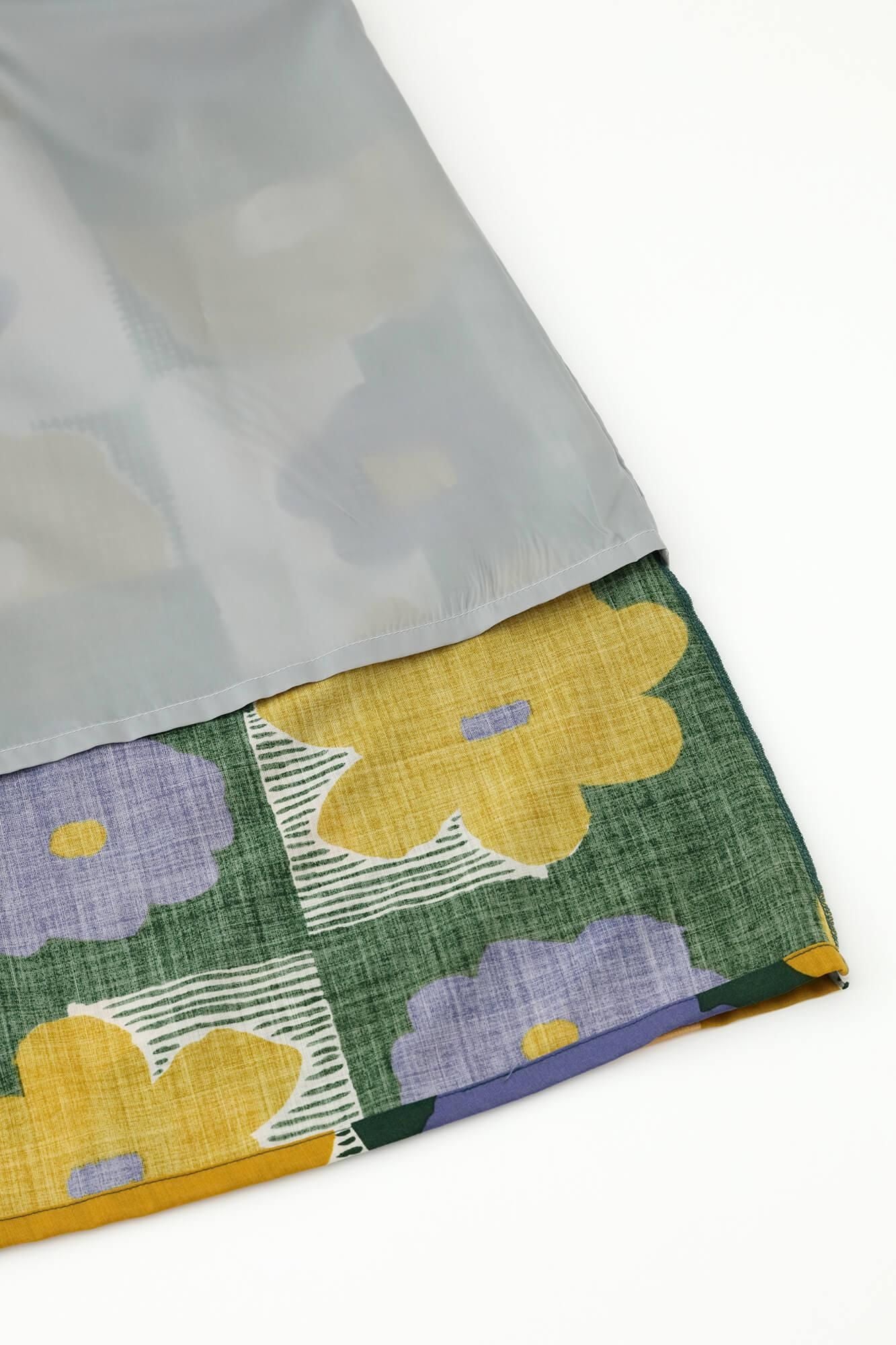 【online한정】모슬린 미타테 원피스／오시바나