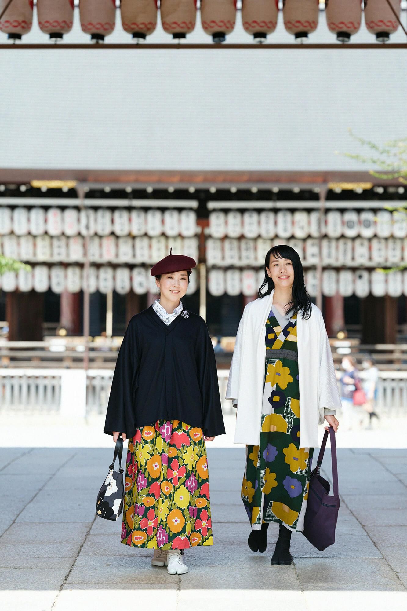 【online한정】모슬린 미타테 원피스／오시바나