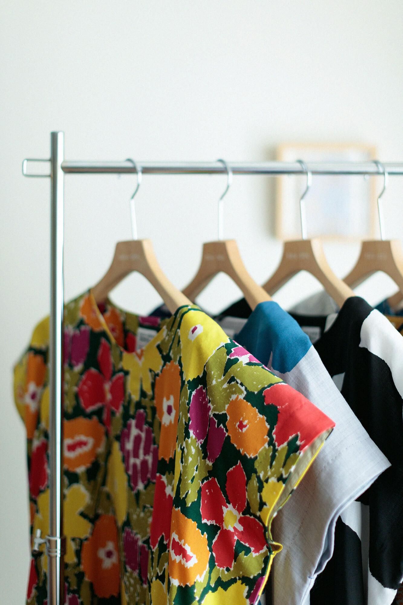 sousou ソウソウ　モスリン長方形衣 ワンピース　ほほえみ　花柄　貫頭衣 モスリン 長方形衣（ちょうほうけい）／仲よし