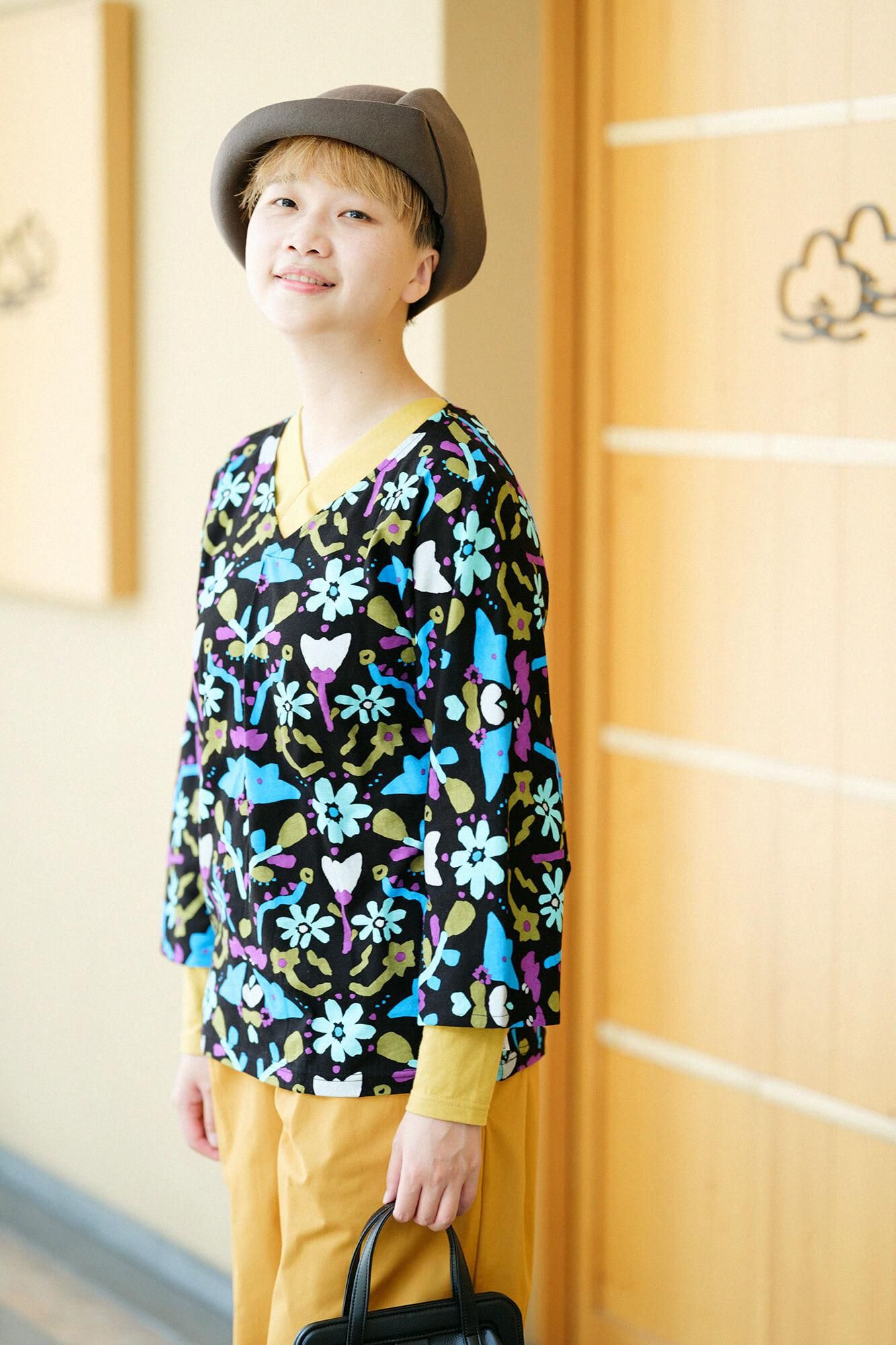 Naginata Round SleeveNaginatasignfolds)Ji-ban／Play Around