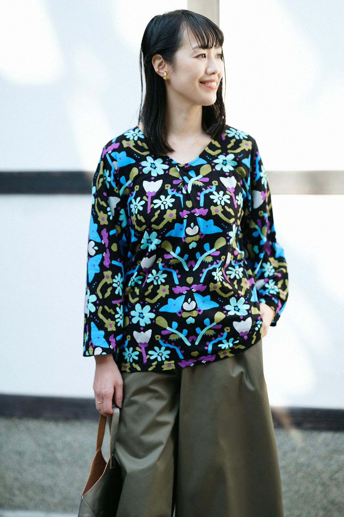 Naginata Round SleeveNaginatasignfolds)Ji-ban／Play Around