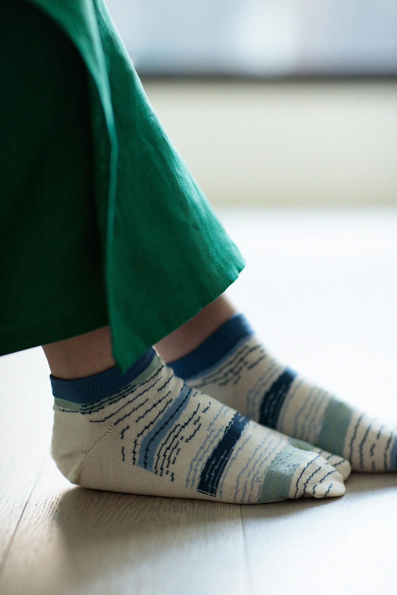 足袋下（踝丈）／涼風至（すずかぜいたる） 【男・女性用】