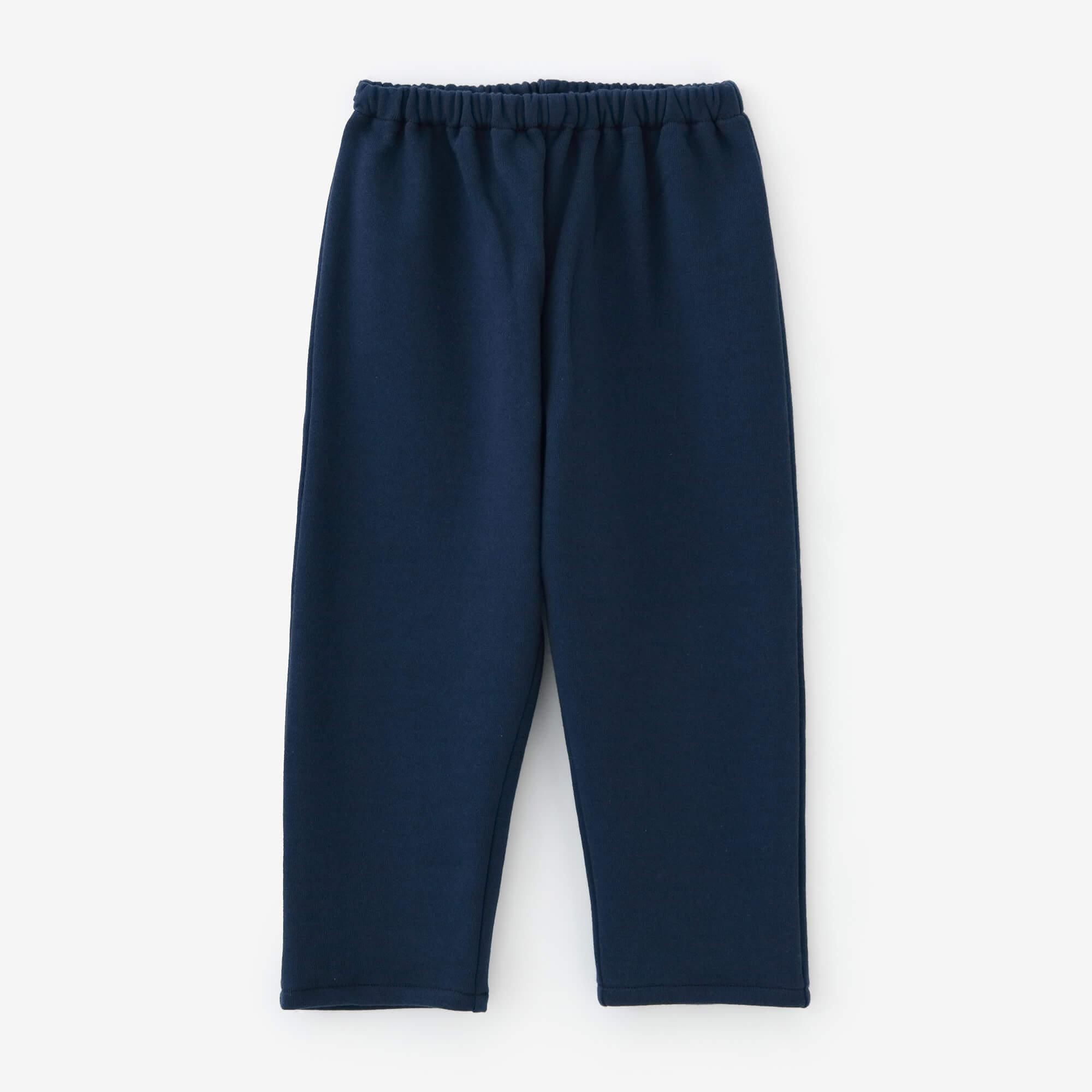 ●Fleece Lining Monpe Pants for Kids / Blue