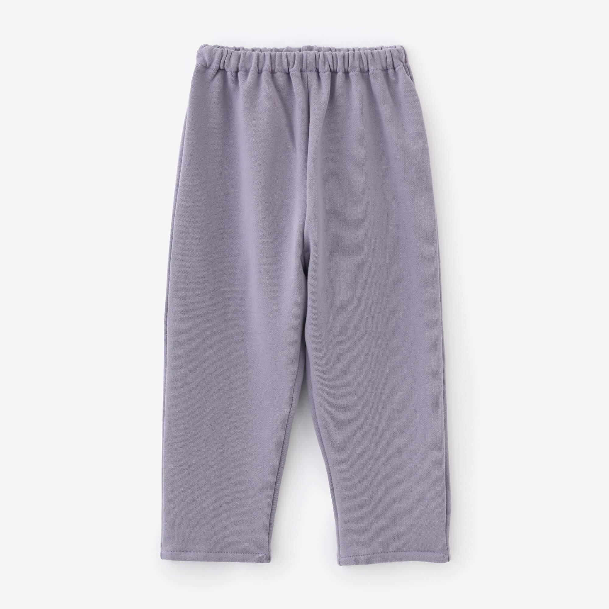 ●Fleece Lining Monpe Pants for Kids / Greyish Purple