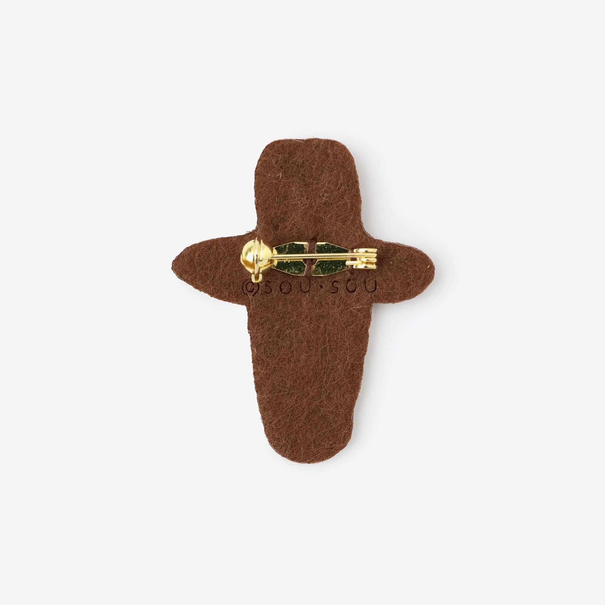 刺繍飾り（ししゅうかざり）／土偶（どぐう） 板状（ばんじょう）