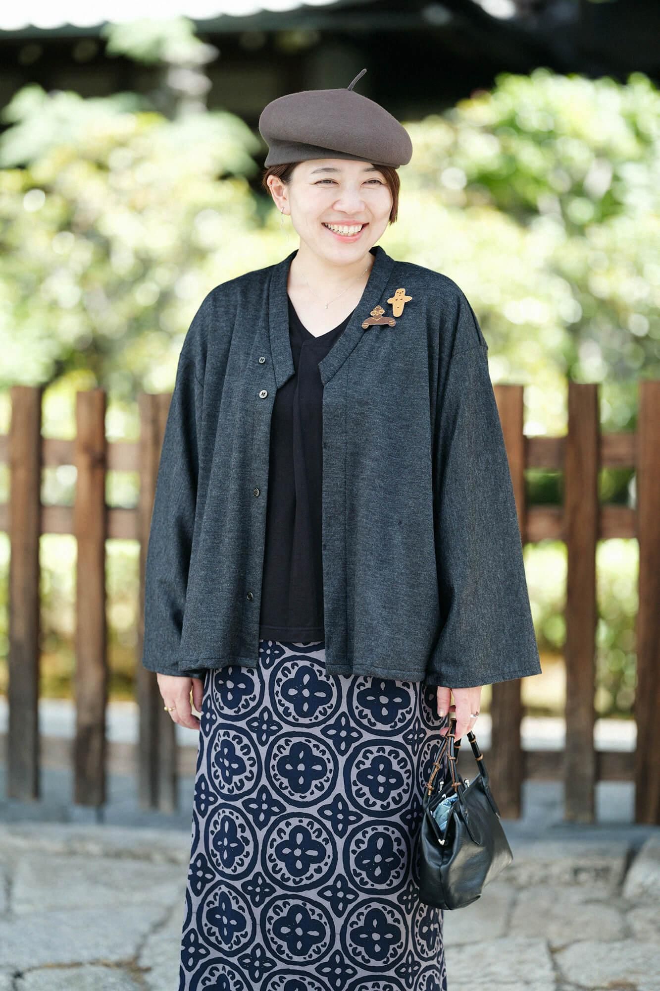 刺繍飾り（ししゅうかざり）／土偶（どぐう） 板状（ばんじょう）