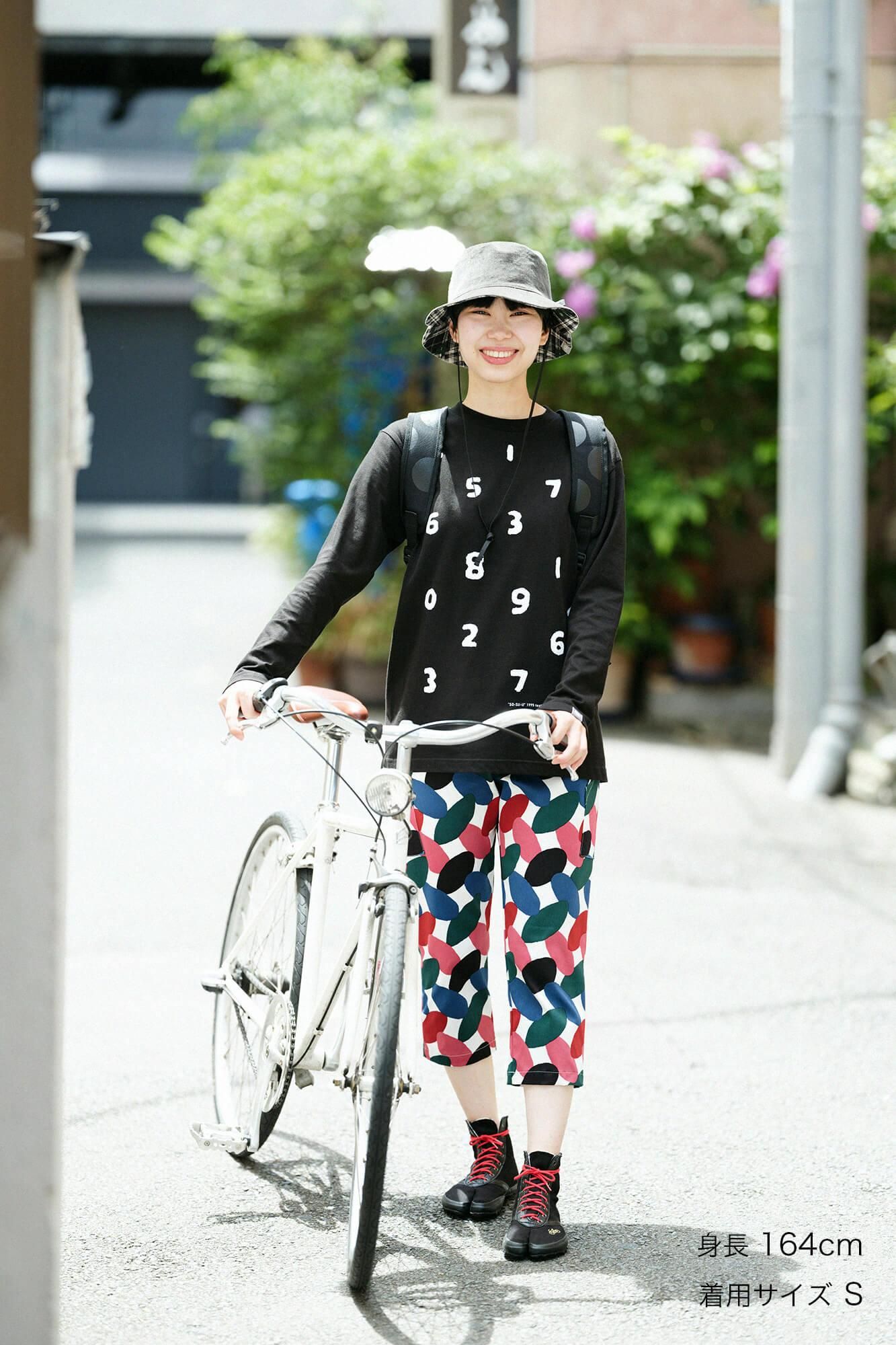 SO-SU-U长袖T恤[5.6]/黑色X白色