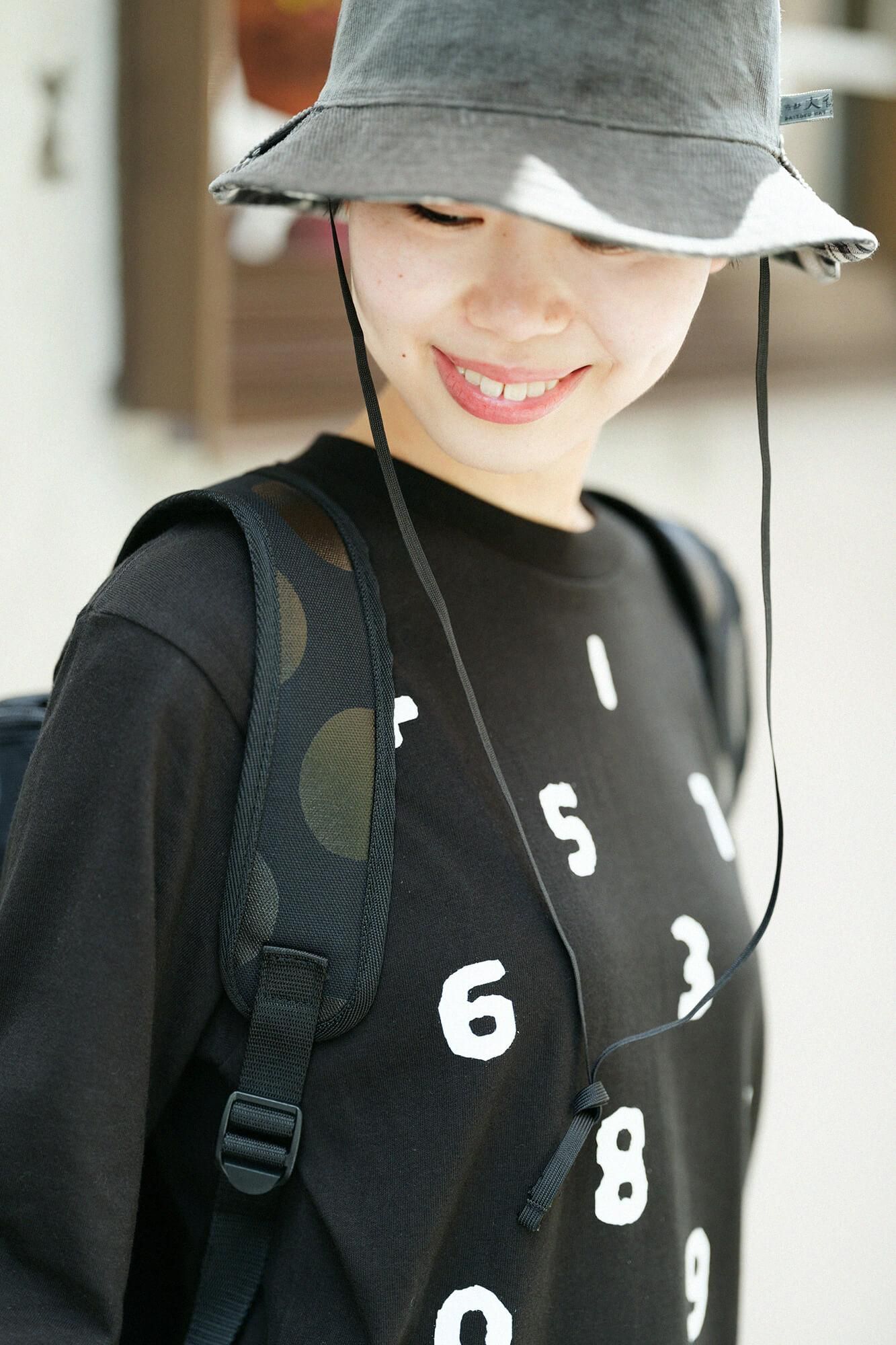 SO-SU-U长袖T恤[5.6]/黑色X白色