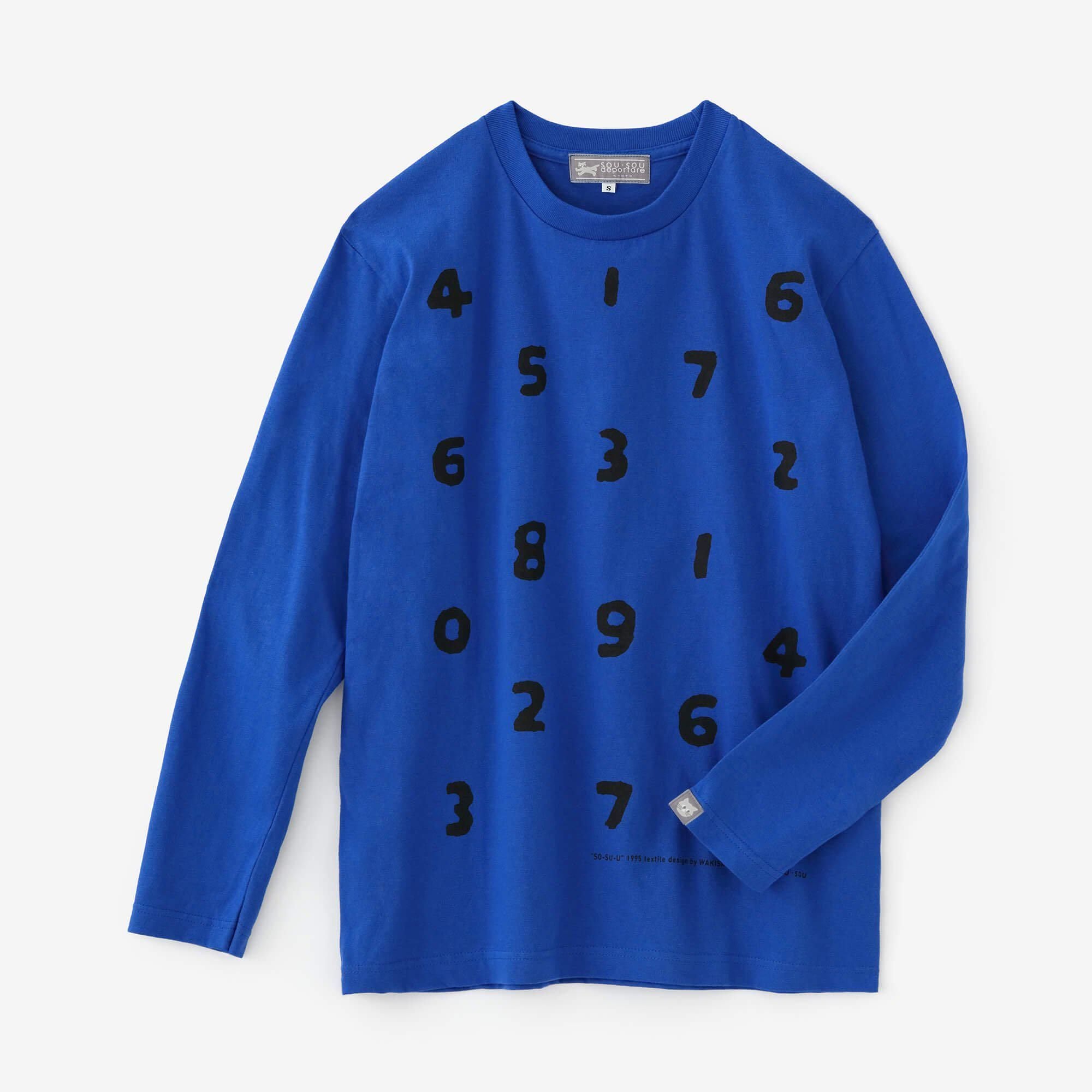 SO-SU-U 긴 소매T셔츠 [5.6]/Royal Blue