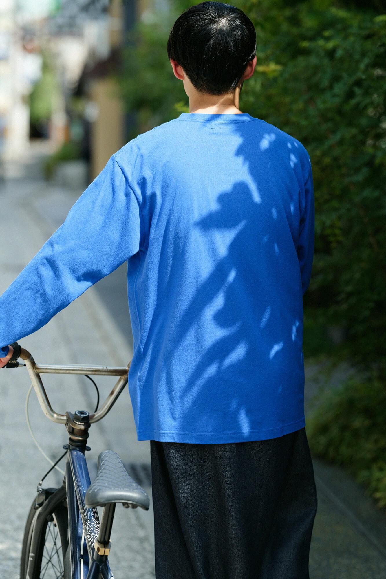 SO-SU-U 长袖T恤 [5.6]/宝蓝色