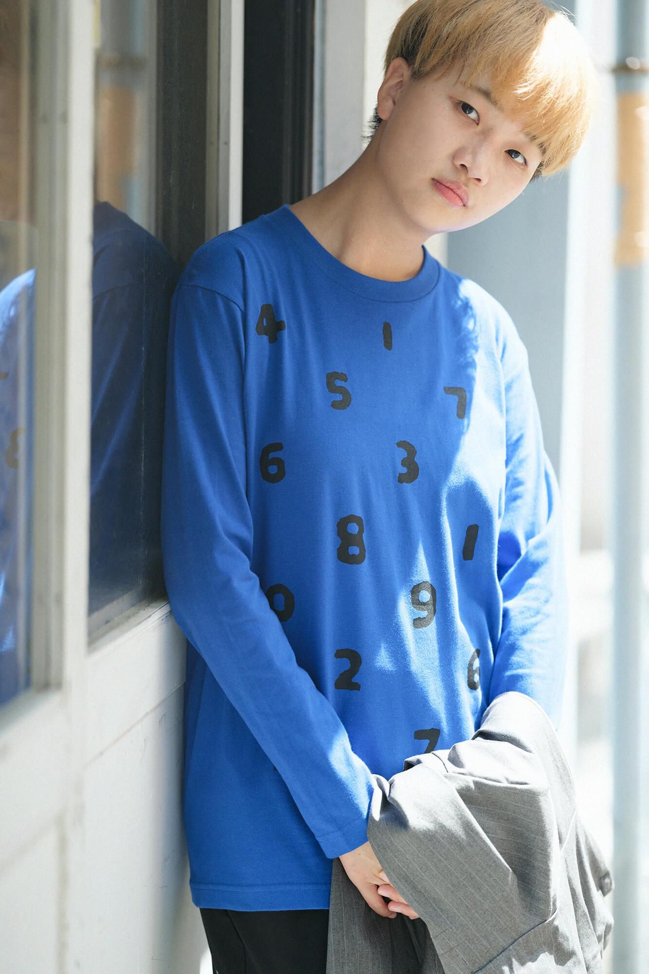 SO-SU-U 长袖T恤 [5.6]/宝蓝色