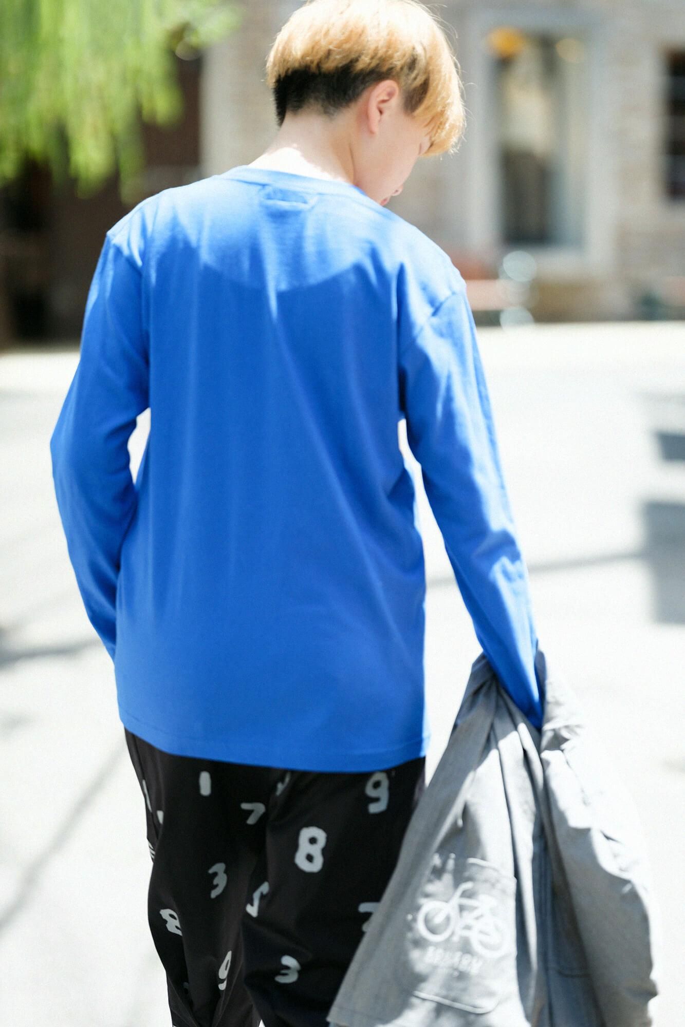 SO-SU-U 长袖T恤 [5.6]/宝蓝色