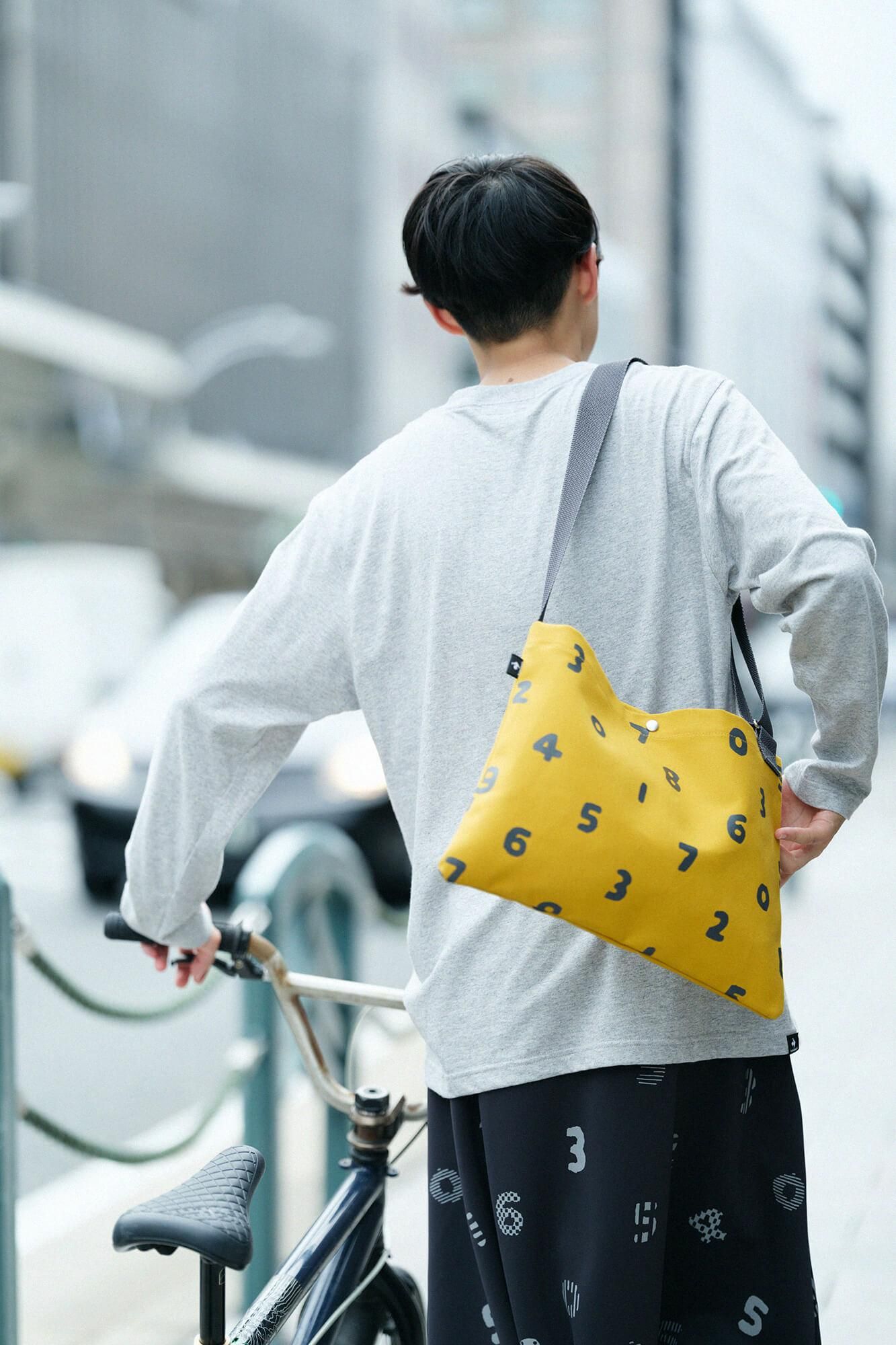 長袖 ポケットTシャツ[5.6]／ヘザーグレー×SO-SU-U昆（こん）