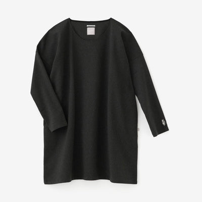Twill Weave W.L.P. Long Sleeve Tunic／/ Iron Black