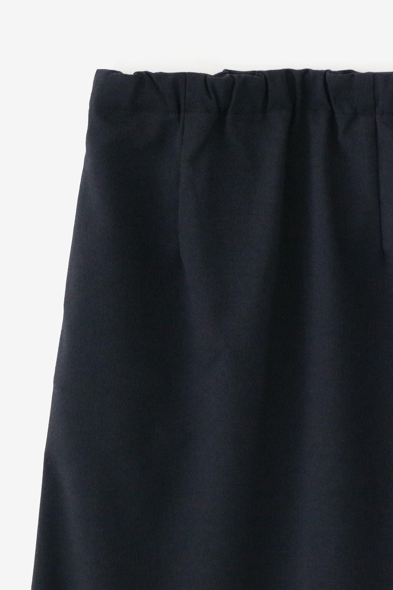 Twill Weave W.L.P. Long Skirt／/ Dark Navy