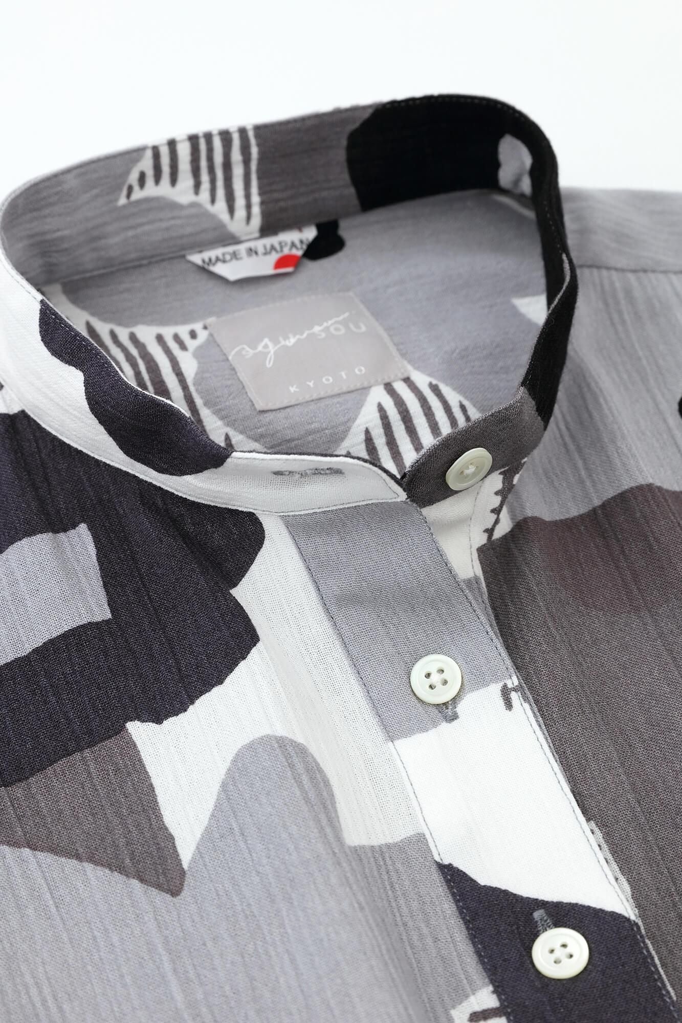 타카시마치지미 20/20 H.N.그란 셔츠 원피스／오시바나