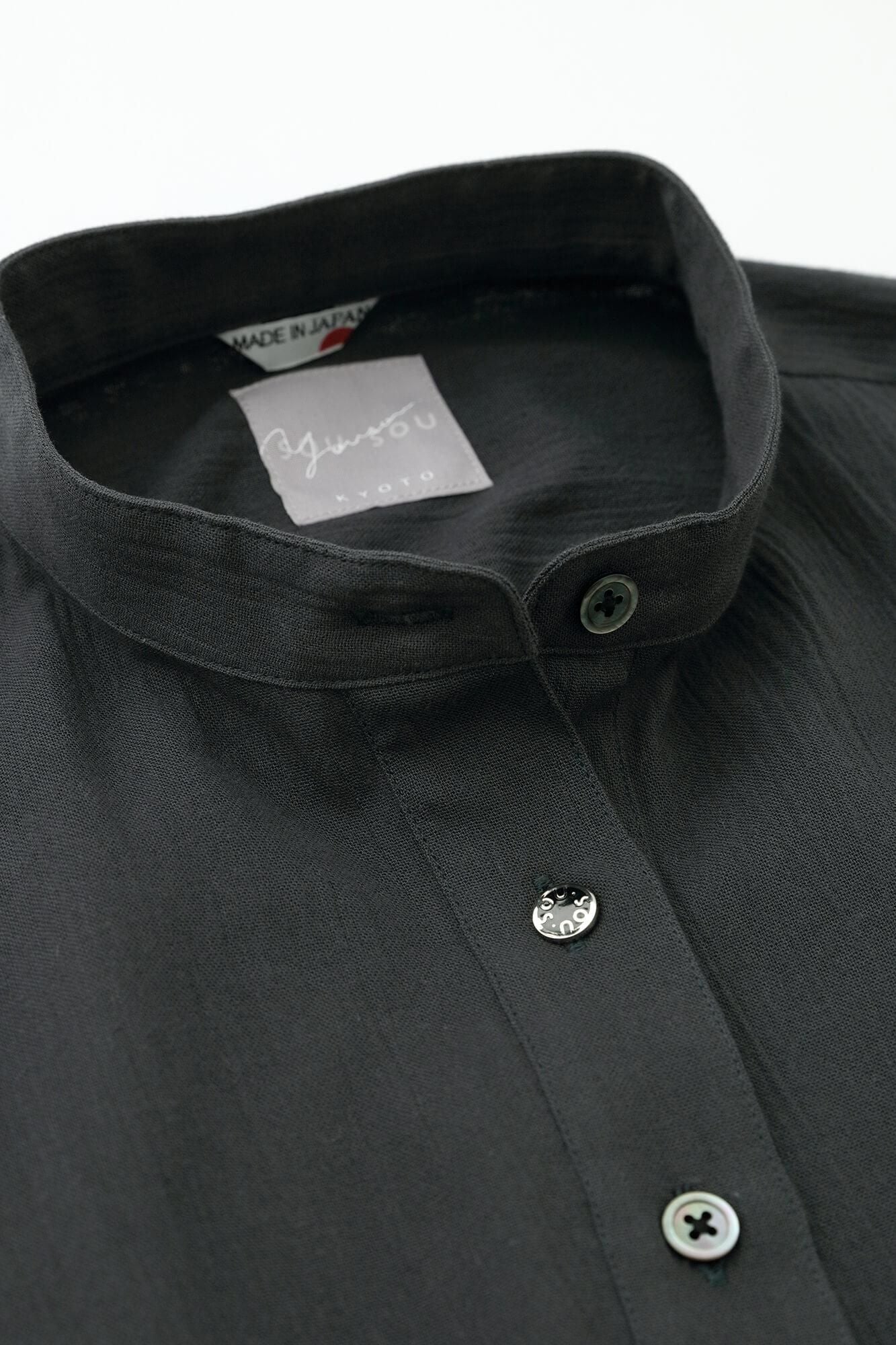 타카시마치지미 20/20 H.N.그란 셔츠 원피스／짙은 회색