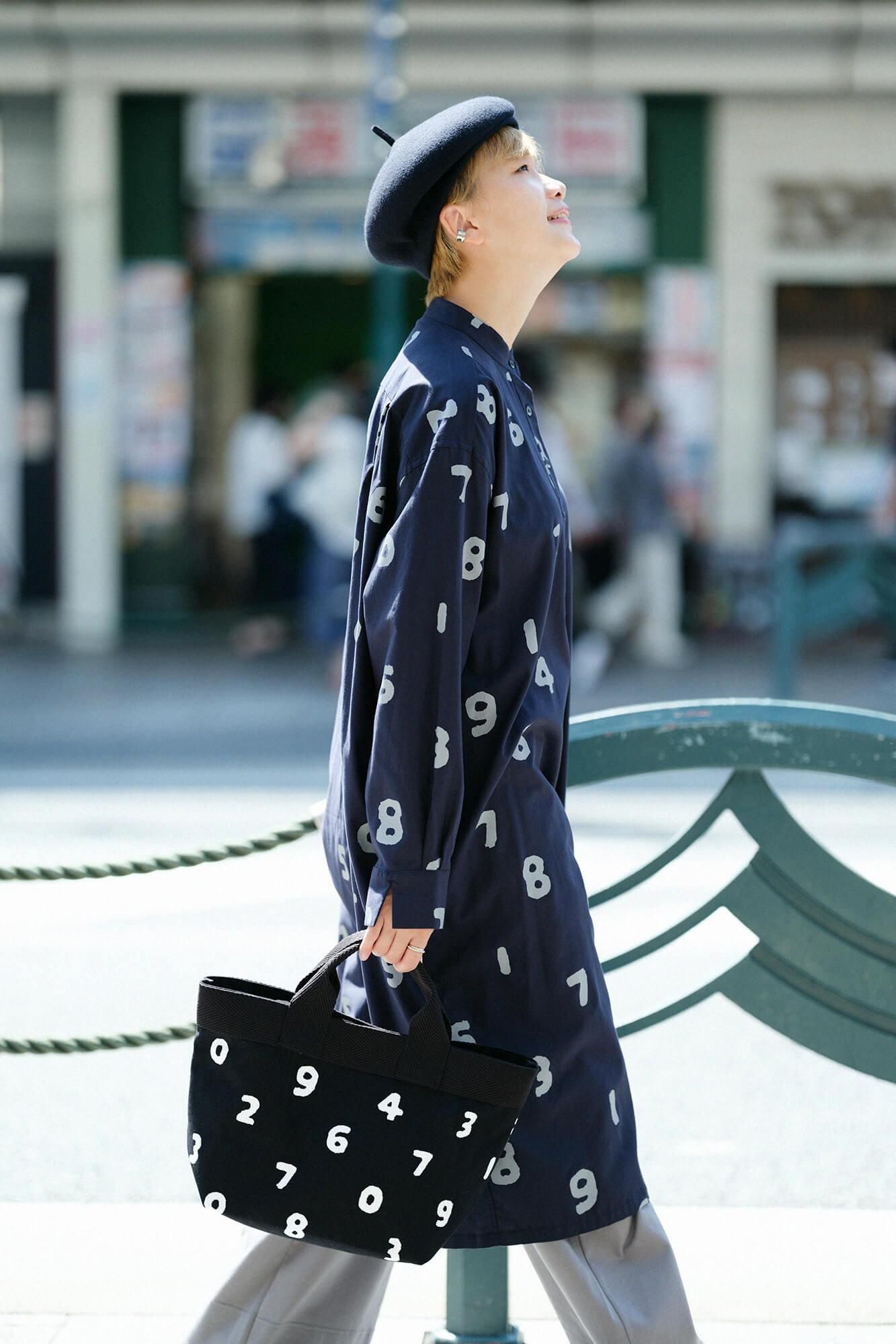 sousou ソウソウ 筒下 濡羽色 S（ユニセックス） SOU・ SOU 傾衣